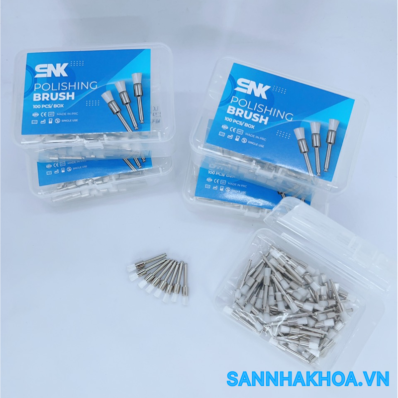 Chổi Đánh Bóng Răng SNK: Bền, Tái Sử Dụng - Sàn Nha Khoa