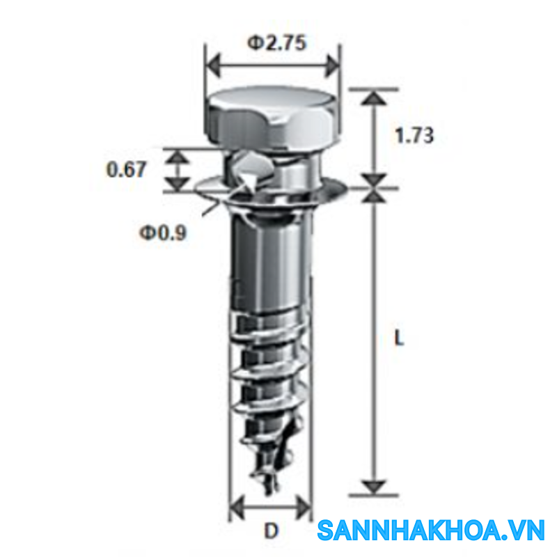 Minivis Chỉnh Nha Jiscop - Giải Pháp Ốc Xoắn Titan
